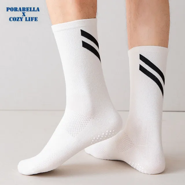 【Porabella】男生瑜珈襪 襪子 瑜珈襪 止滑中筒襪 普拉提襪 防滑襪 運動襪子 YOGA SOCKS