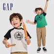 【GAP】幼童裝 Logo/小熊印花純棉圓領短袖T恤-多色可選(890235)