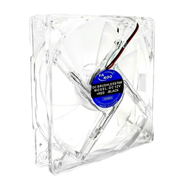 【Ainmax 艾買氏】USB 12025透明發光風扇 電腦電源機箱色散熱風扇(12cm)