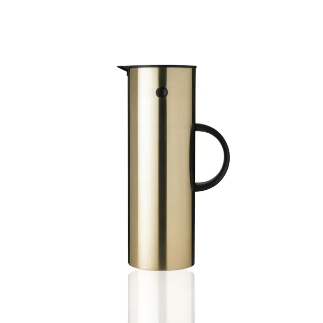 【Stelton】啄木鳥真空保溫壺1L(金色)