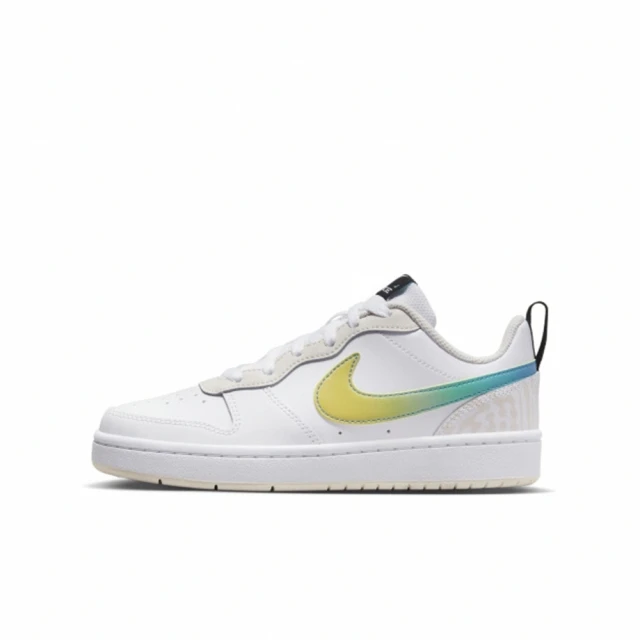 NIKE 耐吉NIKE 耐吉 COURT BOROUGH LOW 2 SE GS 女鞋 大童鞋 休閒鞋 白(FJ7692191)