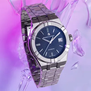 【Maurice Lacroix 艾美錶】AIKON 200米潛水機械錶-39mm 雙11 優惠(AI6007-SS002-430-1)