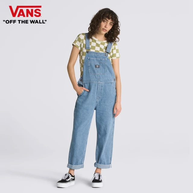 VANS 官方旗艦 Groundwork 男女款藍色牛仔連身長褲