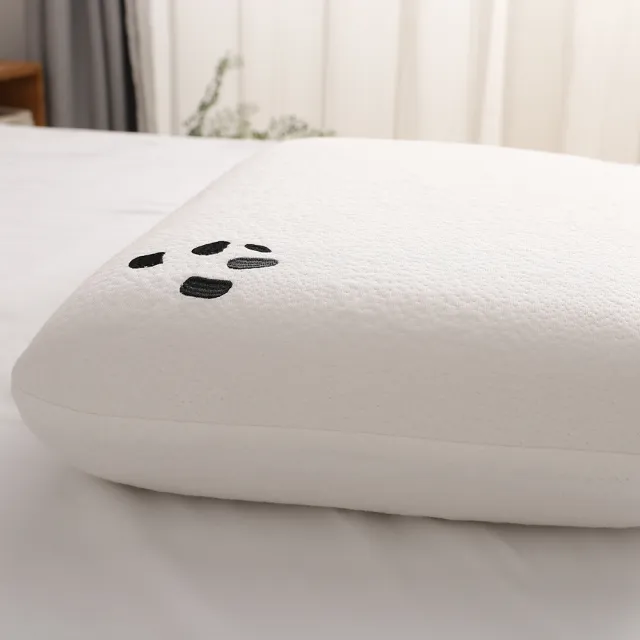 【英國Panda】甜夢成人枕10cm 雙枕套組(獨家三層式記憶綿 護頸釋壓 記憶枕)