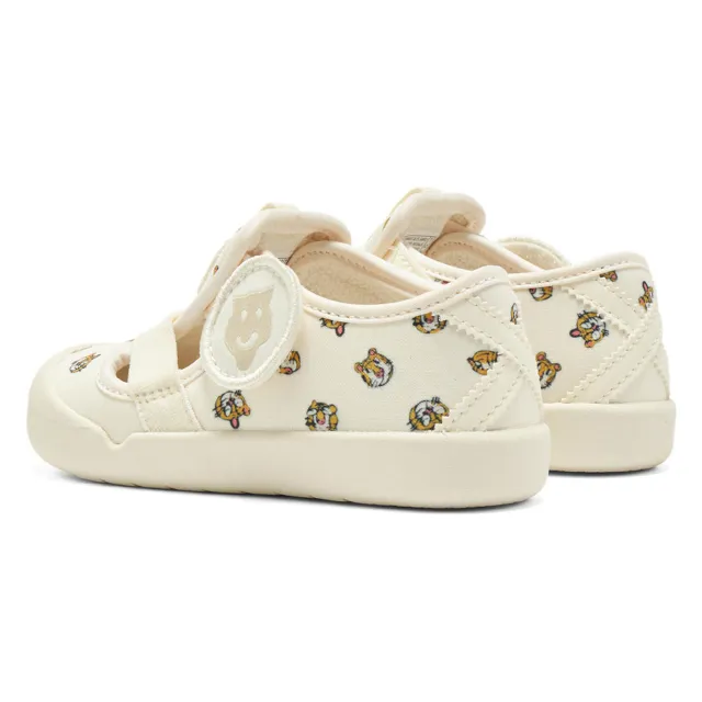 【Onitsuka Tiger】鬼塚虎 KIDS 米底滿版老虎印花 MEXICO 66 SANDAL 小童鞋 休閒鞋 (1184A216-100)