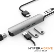 【HyperDrive】6-in-1 USB-C Hub-太空灰(適用M1/M2/M3)