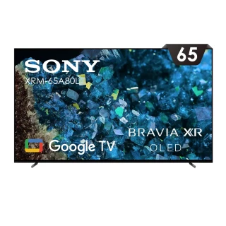 【SONY 索尼】BRAVIA 65型 4K HDR OLED Google TV顯示器(XRM-65A80L)