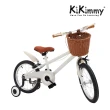 【kikimmy】16吋兒童腳踏車(時尚白)