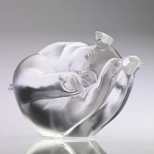 【tittot 琉園】掌上明珠_生肖_豬(明珠、琉璃、禮物、玻璃、水晶、藝術品、企業、送禮、小豬、擺飾)