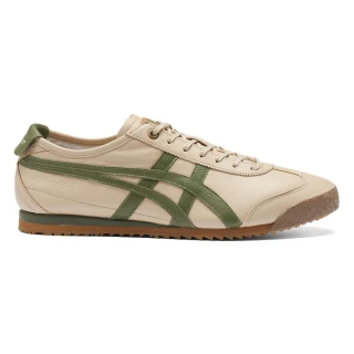 【Onitsuka Tiger】Onitsuka Tiger鬼塚虎-淺棕底綠虎爪紋 MEXICO 66 SD(1183A872-254)