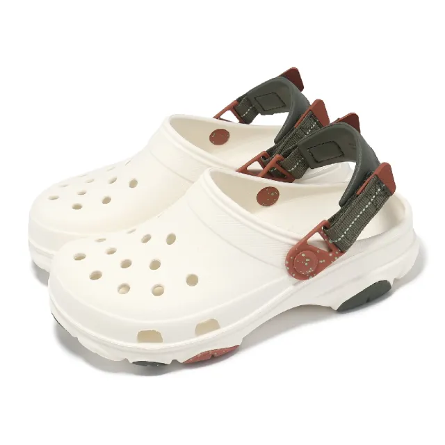 【Crocs】洞洞鞋 All Terrain Clog 男鞋 女鞋 粉筆色 特林克駱格 涼拖鞋 卡駱馳(2063400WV)