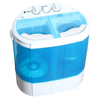 【TAIGA 大河】第二代殺菌光 迷你雙槽直立式洗衣機(TAG-CB1062)