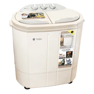 【TAIGA 大河】日本殺菌光特仕版 雙槽直立式洗衣機(CB1062-T)