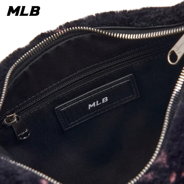 【MLB】絨毛腋下包 手提包 肩背包 MONOGRAM系列 紐約洋基隊(3ABQM0836-50BKS)