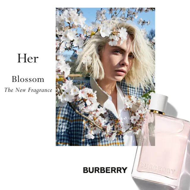 【BURBERRY 巴寶莉】Her 女性淡香水100ml(專櫃公司貨)