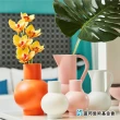 【富邦藝術】Raawii手工陶製純色花器 大型 鮮橙色