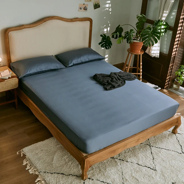 BELLE VIE 韓版針織棉 加大床包枕套三件組 180x