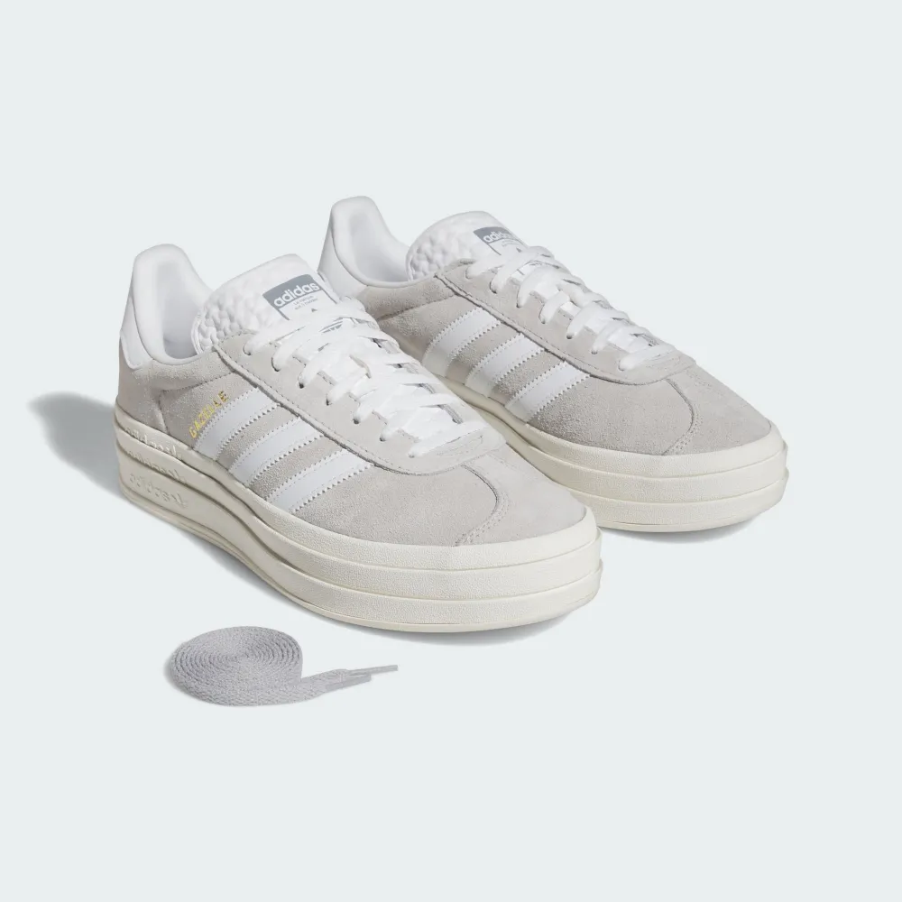 【adidas 官方旗艦】GAZELLE BOLD 運動休閒鞋 滑板 復古 女鞋 - Originals HQ6893