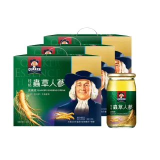 【桂格】冬蟲夏草養氣人蔘滋補液60m×30入x3盒(共90入)