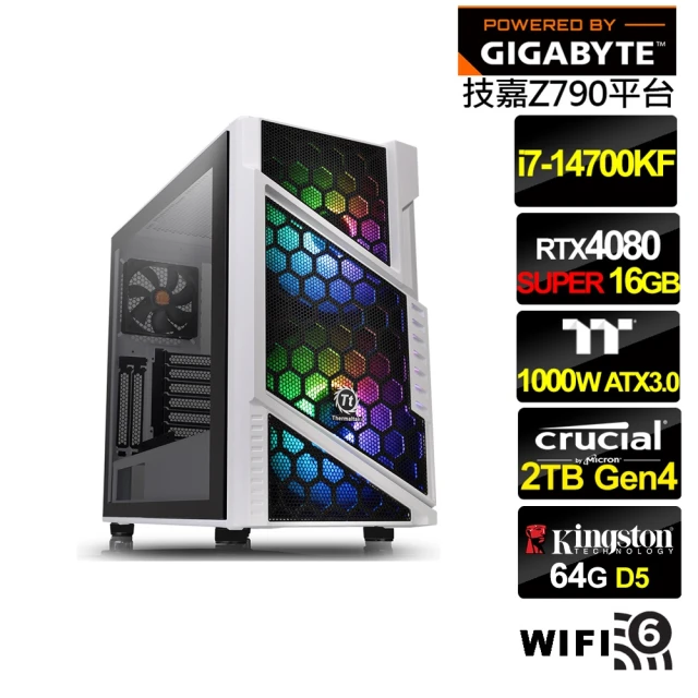 技嘉平台 i7廿核GeForce RTX 4080S{戰慄公