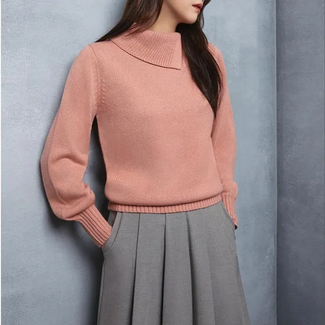 斷碼福利TENUP大翻領休閒毛衣(U)