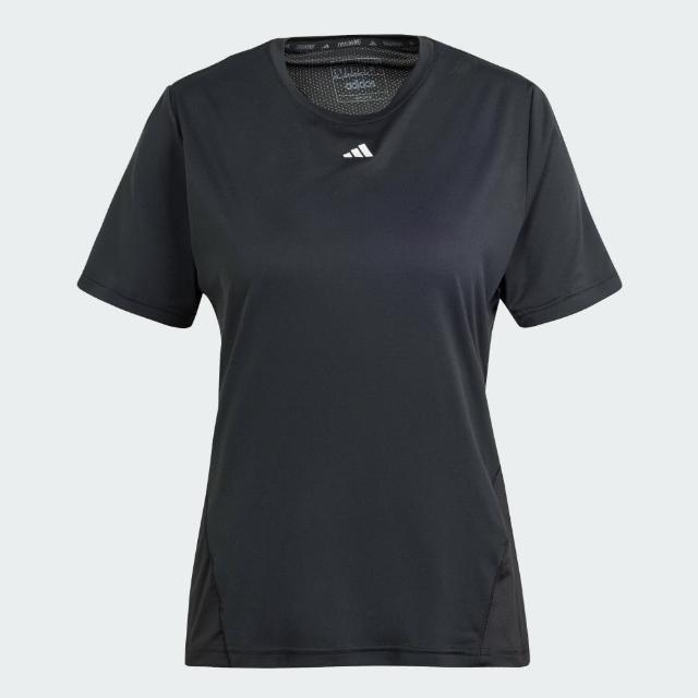 【adidas 愛迪達】DESIGNED FOR TRAINING 短袖上衣 T恤 吸濕排汗 女 IQ2654