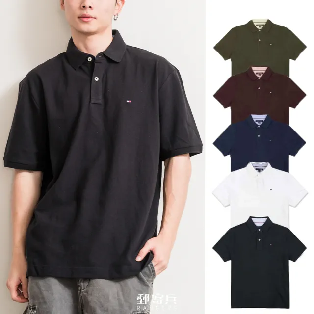 【Tommy Hilfiger】男版 POLO衫 經典小標 網眼款 立領短袖 短袖 上衣 現貨 平輸品(正品 美國代購)