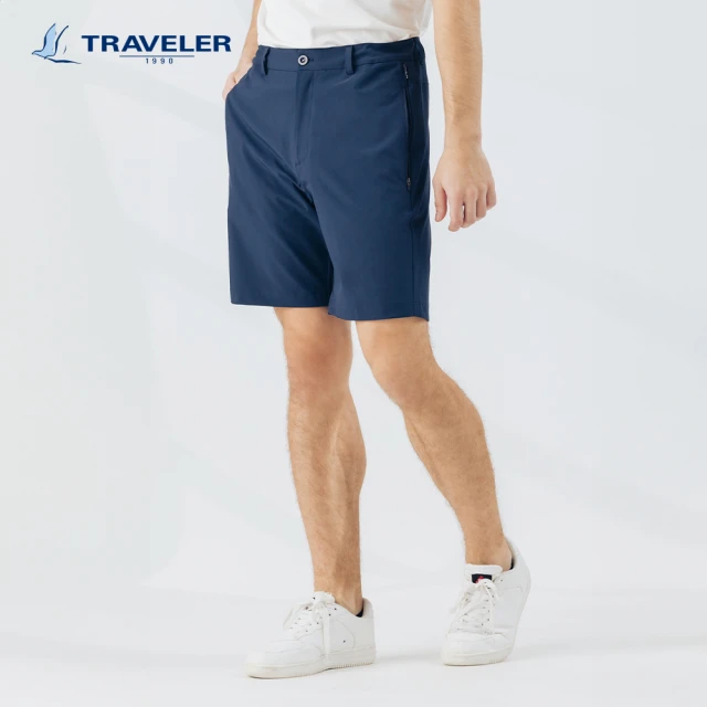 TRAVELER 旅行者 24SS男款四面彈抗UV短褲｜241TR522(四面彈/抗UV/短褲)