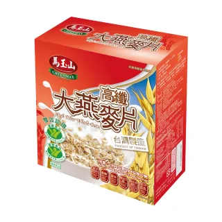 【馬玉山】高纖大燕麥片-健康雙認證(800gx2入/盒)