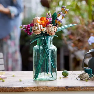 【LEGO 樂高】Botanicals 10280 花束(花束 擺設 居家裝飾 DIY 禮物 母親節禮物)