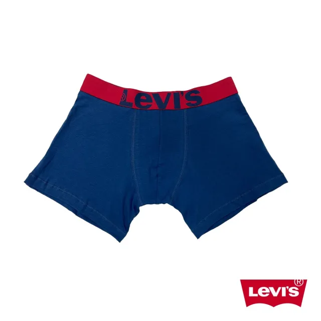 【LEVIS 官方旗艦】男生平口褲 男生四角褲 寬鬆四角褲 男生內褲/有機面料/寬鬆舒適/多款任選 純棉平口褲