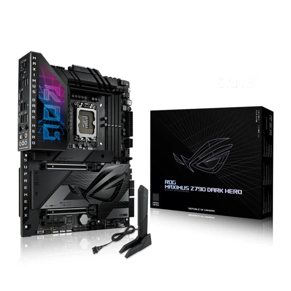 【ASUS 華碩】ROG MAXIMUS Z790 DARK HERO 主機板+Intel Core i9-14900KS 處理器(149KS-8組合)