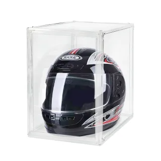 【HaRu日春生活】加厚全透明收納盒-巨大款3入(展示盒 靴子 安全帽收納 鞋盒 鞋櫃 公仔盒)