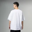 【Dickies】男女款白色純棉胸前簡約品牌Logo印花休閒舒適短袖T恤｜DK012902J40