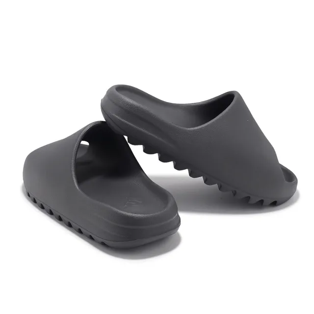 【adidas 愛迪達】拖鞋 Yeezy Slide Granite 大象灰 男鞋 女鞋 鋸齒底 愛迪達(ID4132)