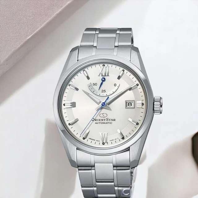 ORIENT 東方錶 STAR 東方之星 CLASSIC系列 動力儲存 機械錶 鋼帶款 手錶 藍寶石(RE-AU0006S)