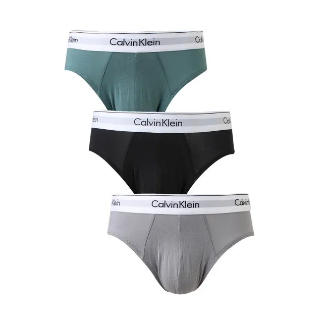 【Calvin Klein 凱文克萊】3件組 涼感超細纖維男內褲 男三角內褲(CK內褲-多款任選)