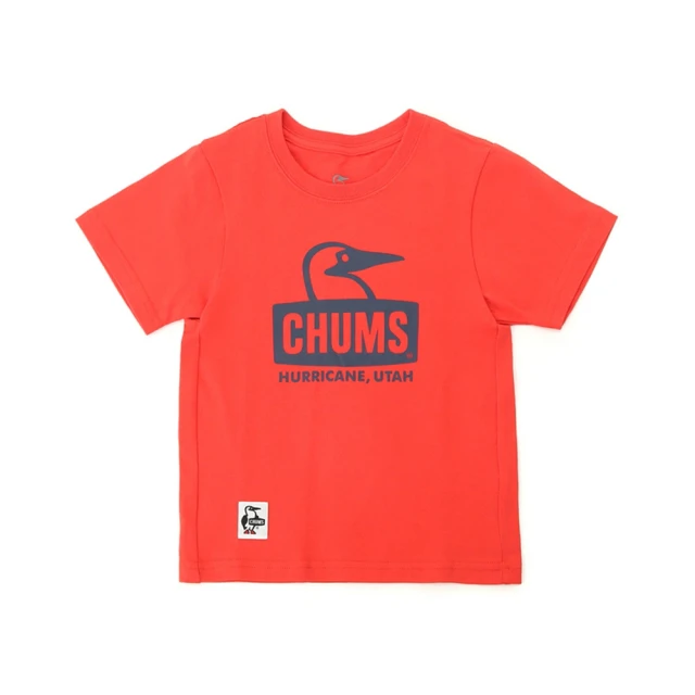 CHUMS CHUMS 休閒 童Kids Booby Face T-Shirt短袖上衣 紅色(CH211281R001)