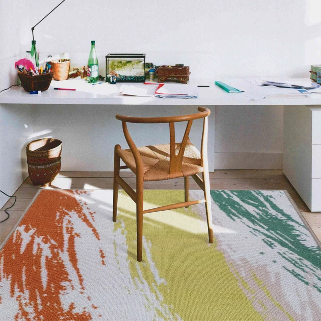 范登伯格范登伯格 創意時尚地毯-揮灑(80x150cm)