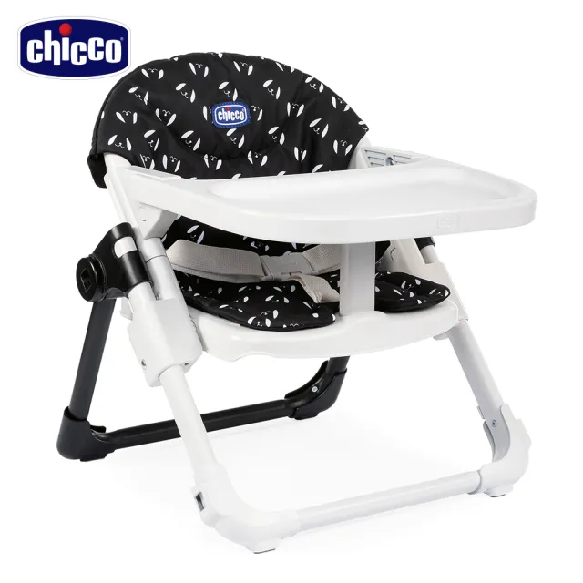 【Chicco】Chairy多功能成長攜帶式餐椅+感溫安全湯匙4入