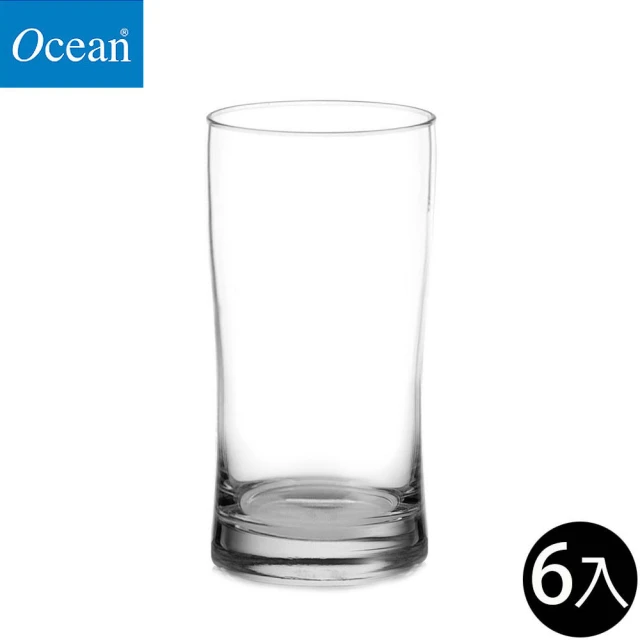 Ocean 啤酒杯 235ml 6入組 百樂系列(玻璃杯 水杯 果汁杯 飲料杯 透明玻璃杯)