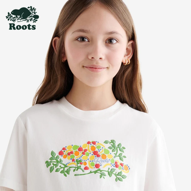 Roots Roots 大童- COOPER GARDEN短袖T恤(白色)