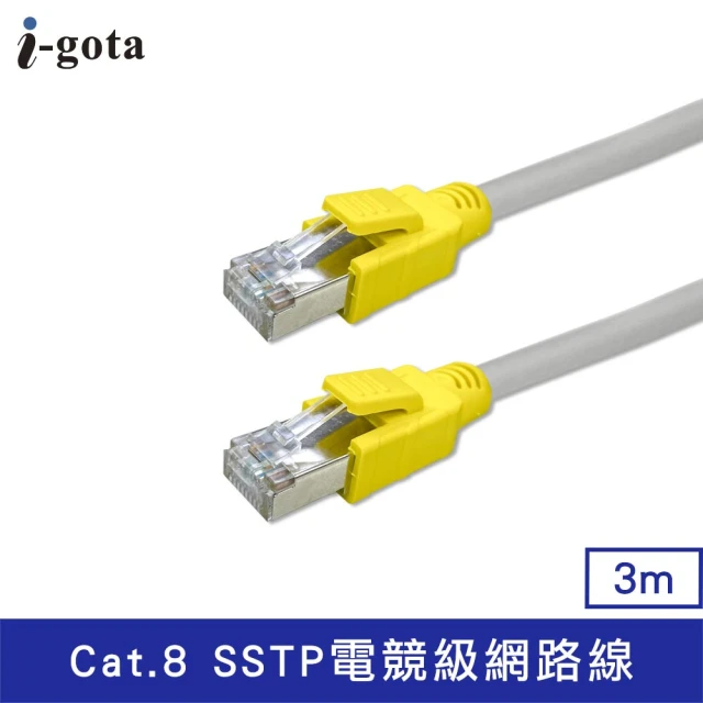 i 美麗 CAT.8 SSTP電競級網路線-3M