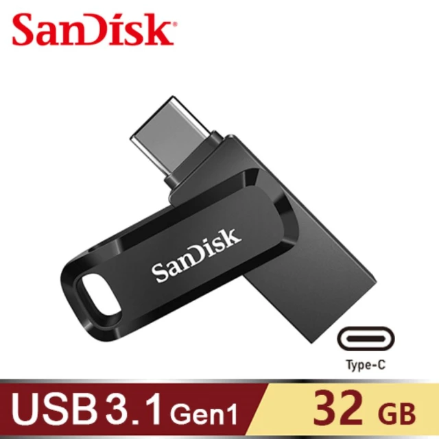 SanDisk 晟碟 Ultra Go USB Type-C 雙用隨身碟 32G