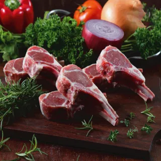 【國際牛肉店】帶骨羊排300g(清真台灣溫體溯源手切羊肉)