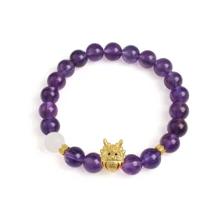 【石頭記】開運手鍊-錢龍舞春(4色材質選)