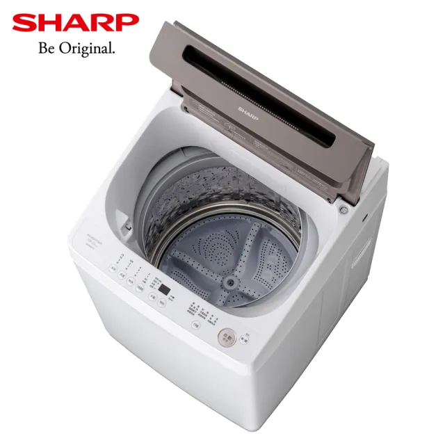 【SHARP 夏普】13公斤無孔槽變頻直立式洗衣機(ES-ASG13T)