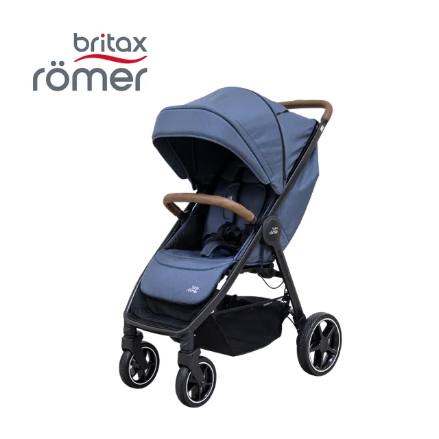 【Britax】英國 B-Agile M 豪華四輪單手秒收嬰幼兒手推車(多款可選)