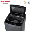 【SHARP 夏普】16公斤抗菌變頻直立式洗衣機(ES-G16AT-S)
