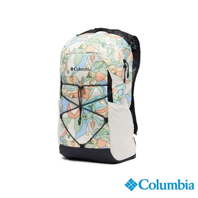 【Columbia 哥倫比亞 官方旗艦】中性-Tandem Trail 16L後背包-印花色(UUU01350QX/IS -經典商品)